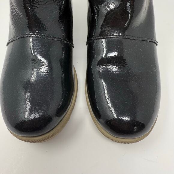 Sorel Boots Women's 5 Black Joan of Artic II Hidden Wedge Preppy Winter Gear - Picture 7 of 9